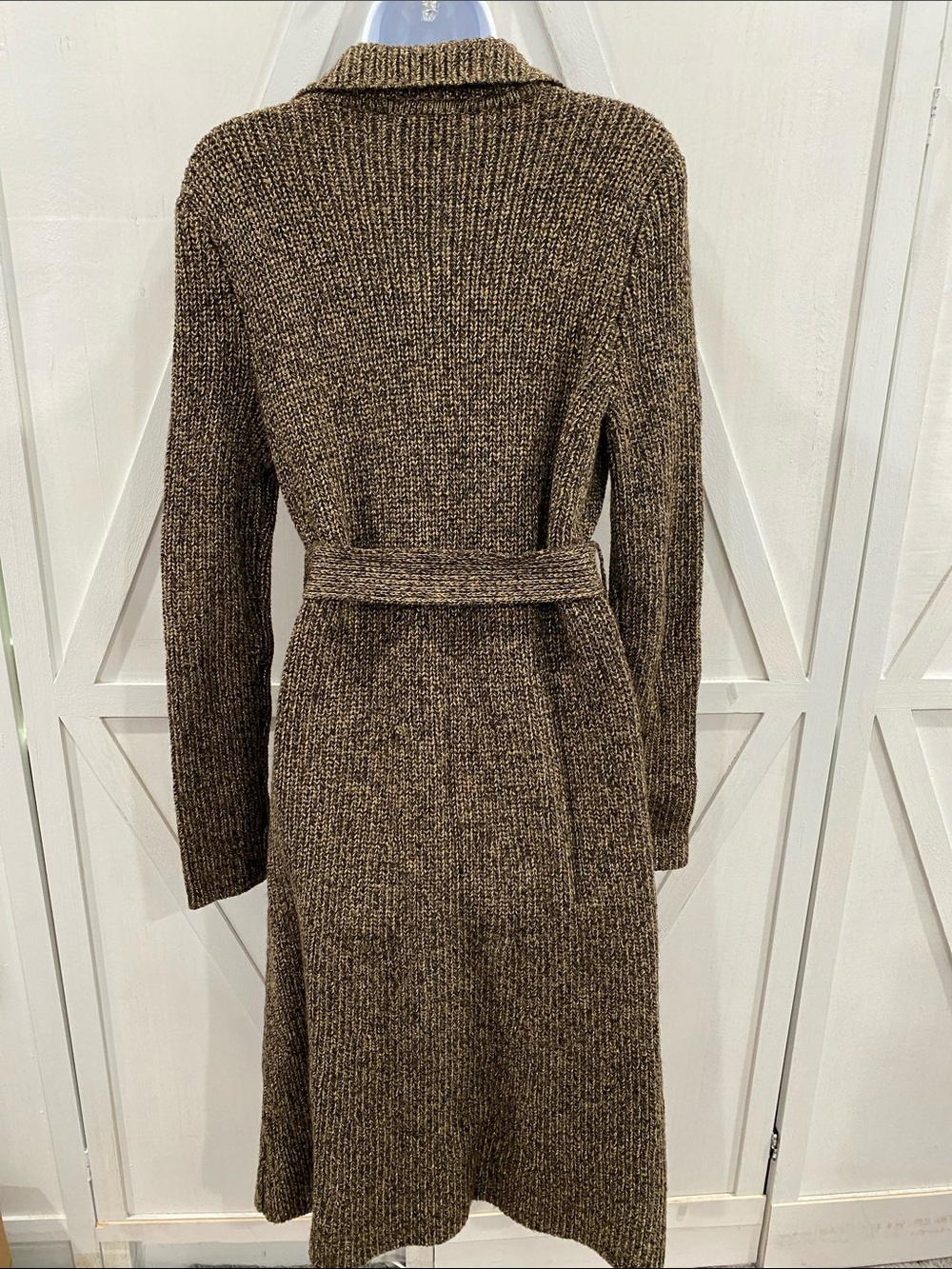 Lauren Ralph Lauren Wool Blend Long Cardigan Knit Size Small - Picture 7 of 11